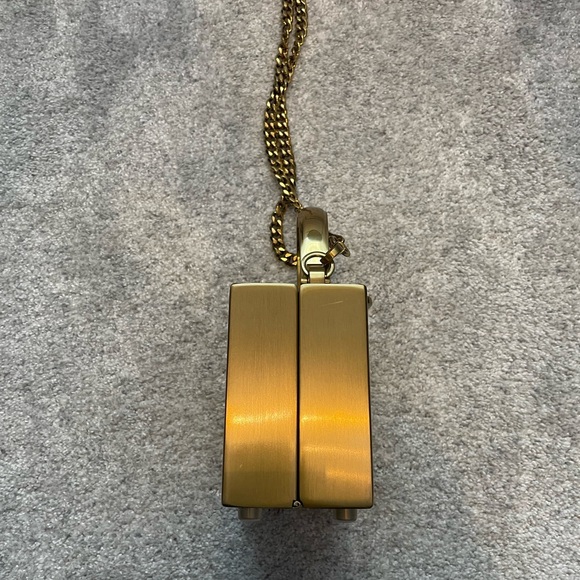 Brandon Blackwood Mini Kendrick Trunk in Gold Metal - Picture 8 of 13